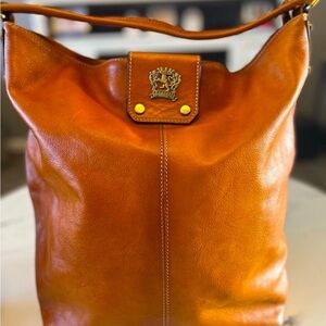 Pratesi Frienze Italian Leather hobo bag